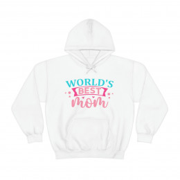 Worlds Best Mom - Unisex Heavy Blend™ Hooded Sweatshirt