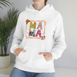 Mama Tie-Dye - Unisex Heavy Blend™ Hooded Sweatshirt