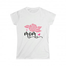 Mom Rose - Women's Softstyle Tee