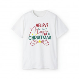 Believe in the Magic of Christmas T-shirt, Christmas Tee, Holiday gift